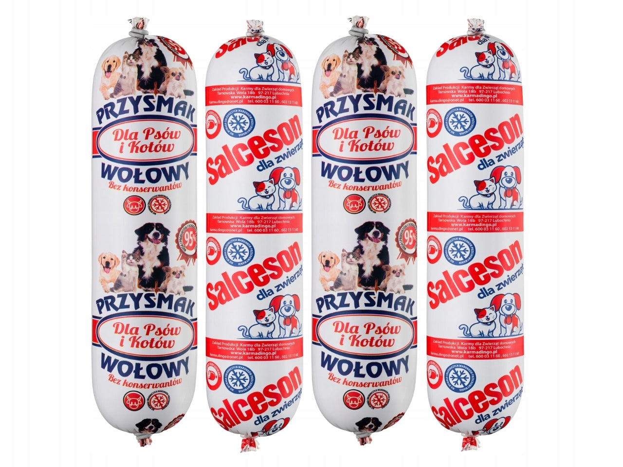 Batony Salceson i Przysmak Wołowy