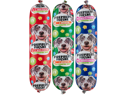 Zestaw 29x1kg Mokra karma baton Mięsne PREMIUM - mix smaków