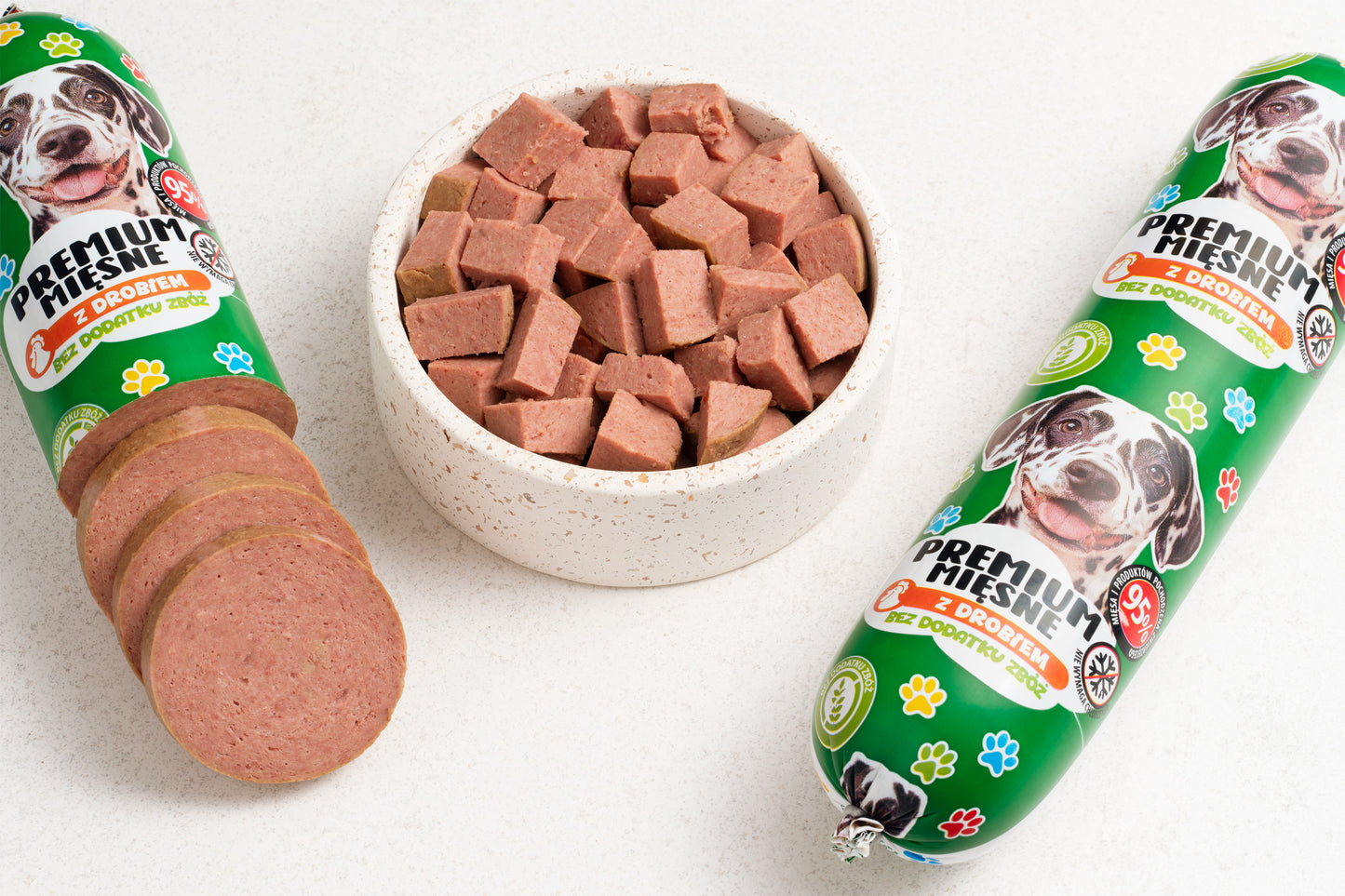 Mokra karma baton Mięsne PREMIUM - mix smaków